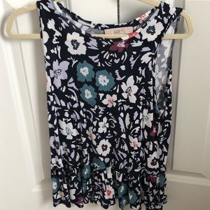 Floral blouse top